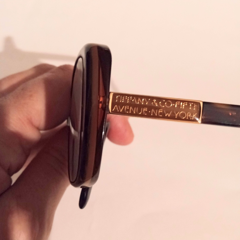 Rare 1980s Tiffany&Co. Tortoise Women's Frames Eyeglasses Sunglasses - Picture 6 of 16